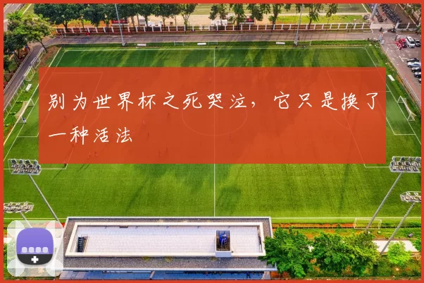 别为世界杯之死哭泣，它只是换了一种活法