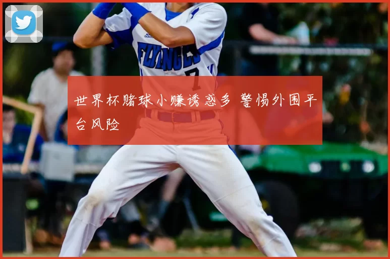 世界杯赌球小赚诱惑多 警惕外围平台风险